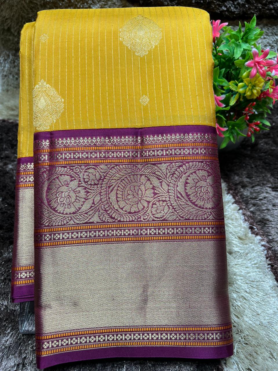 Pure Kanchipuram Silk Saree