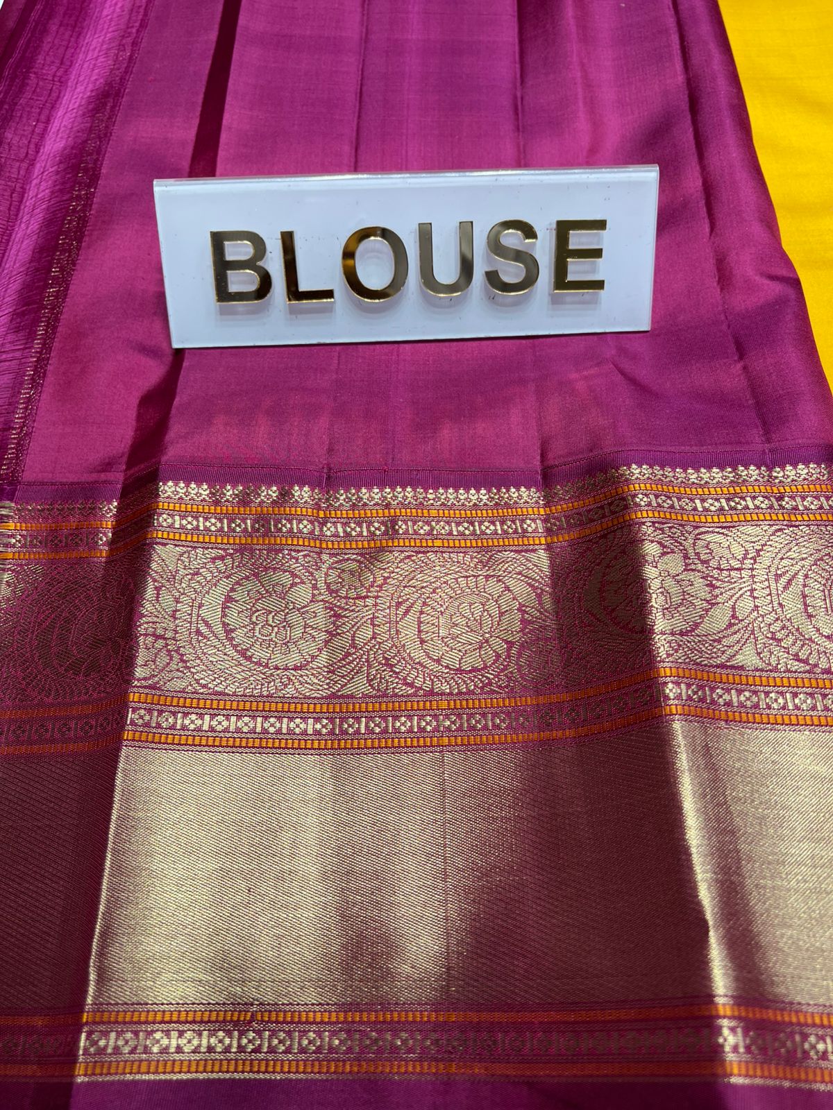 Pure Kanchipuram Silk Saree