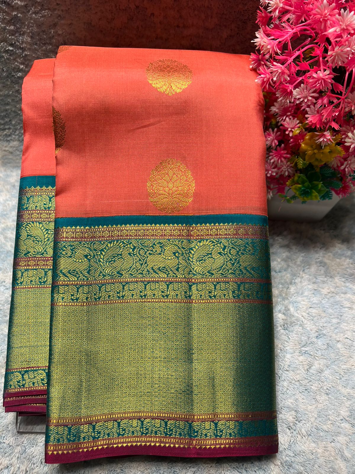 Pure Kanchipuram Silk Saree