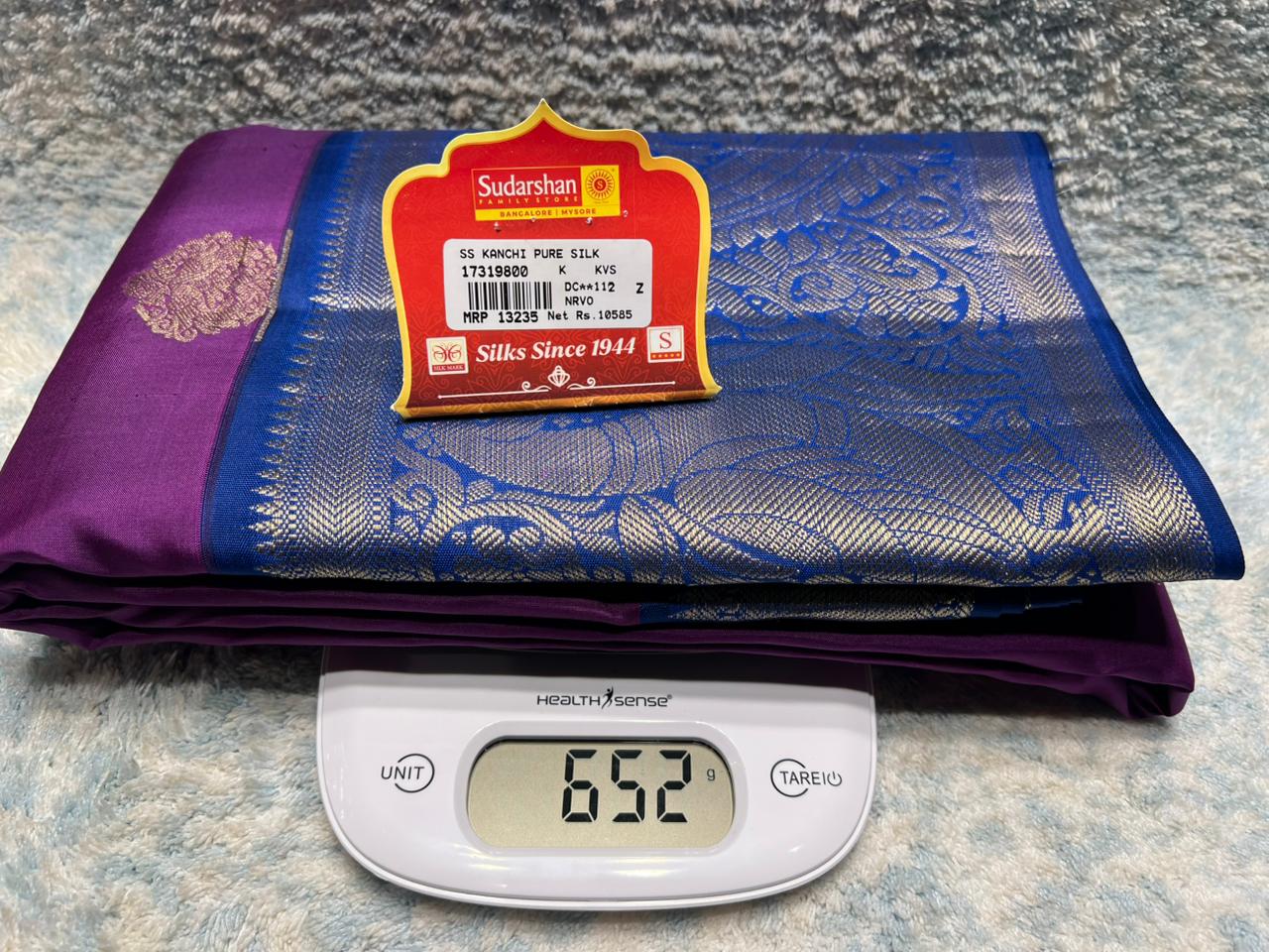Pure Kanchipuram Silk Saree
