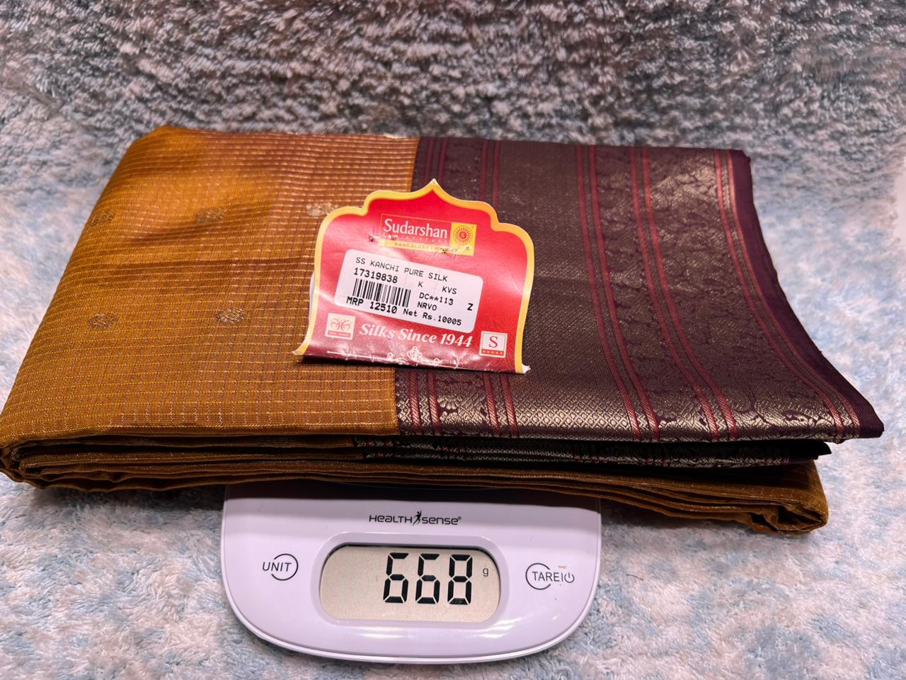 Pure Kanchipuram Silk Saree