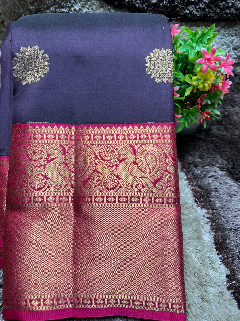 Pure Kanchipuram Silk Saree