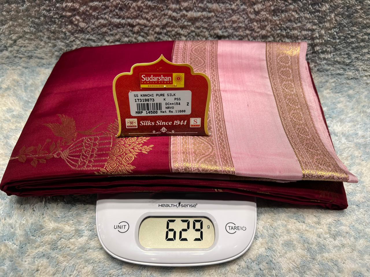 Pure Kanchipuram Silk Saree