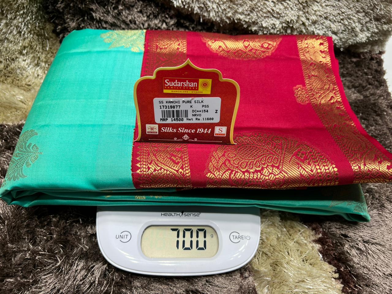 Pure Kanchipuram Silk Saree