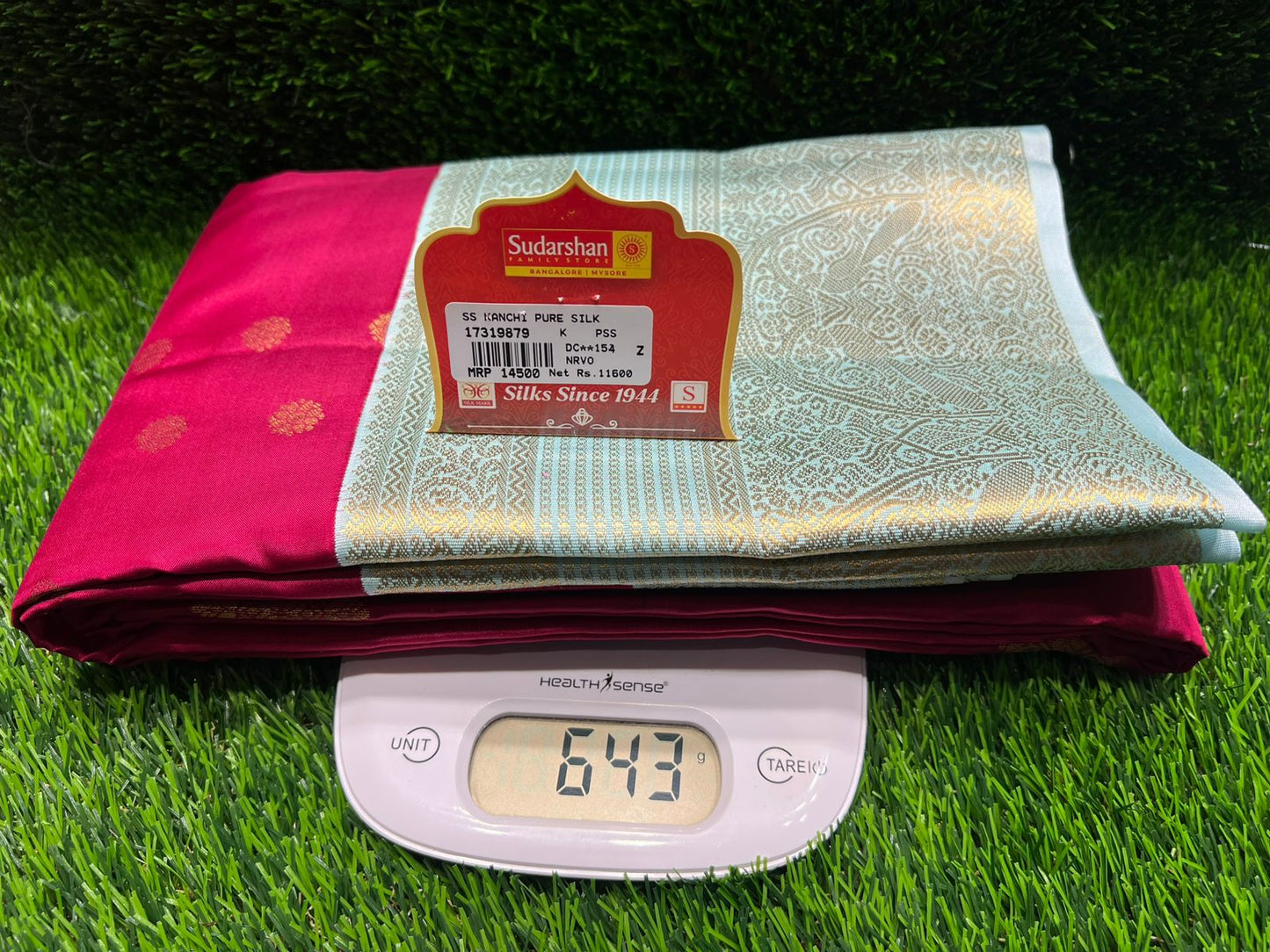 Pure Kanchipuram Silk Saree