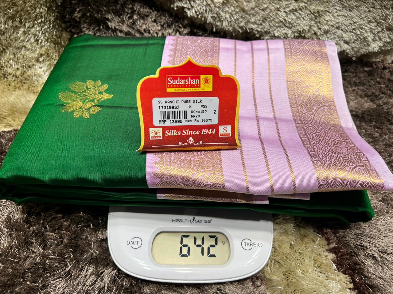 Pure Kanchipuram Silk Saree