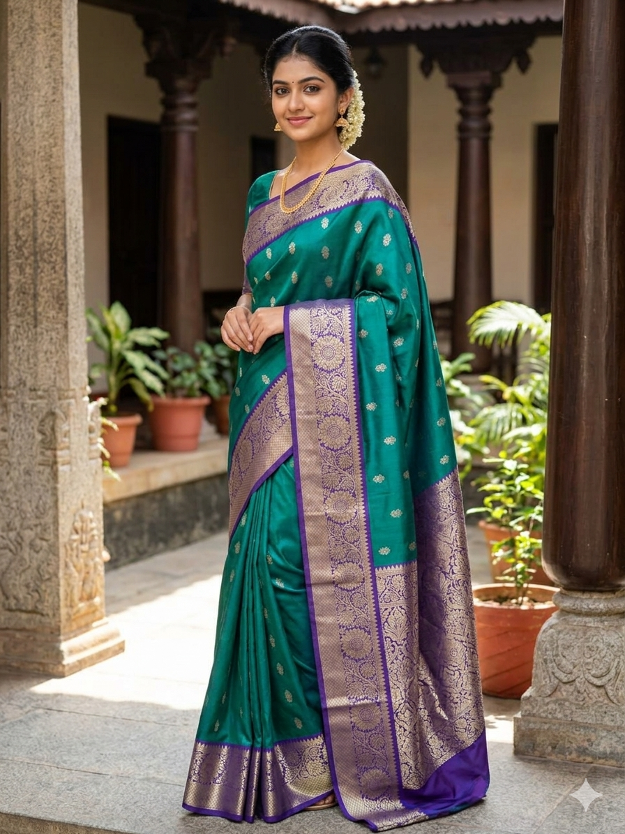 Pure Kanchipuram Silk Saree