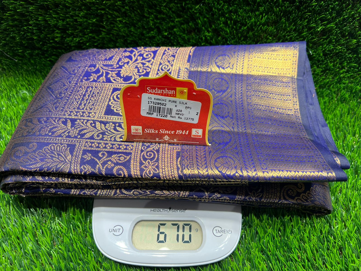 Pure Kanchipuram Silk Saree