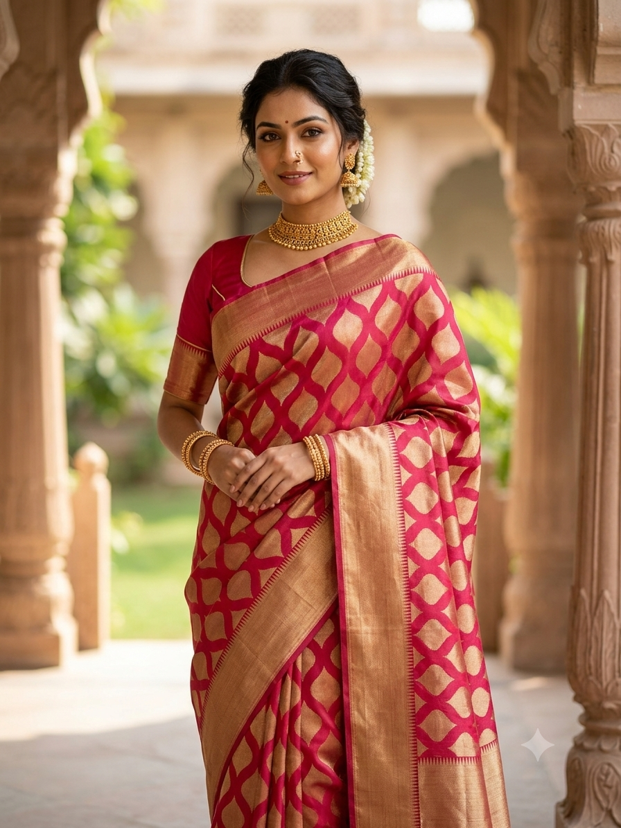 Pure Kanchipuram Silk Saree