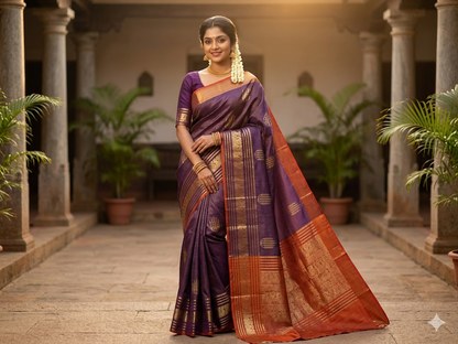 Pure Kanchipuram Silk Saree