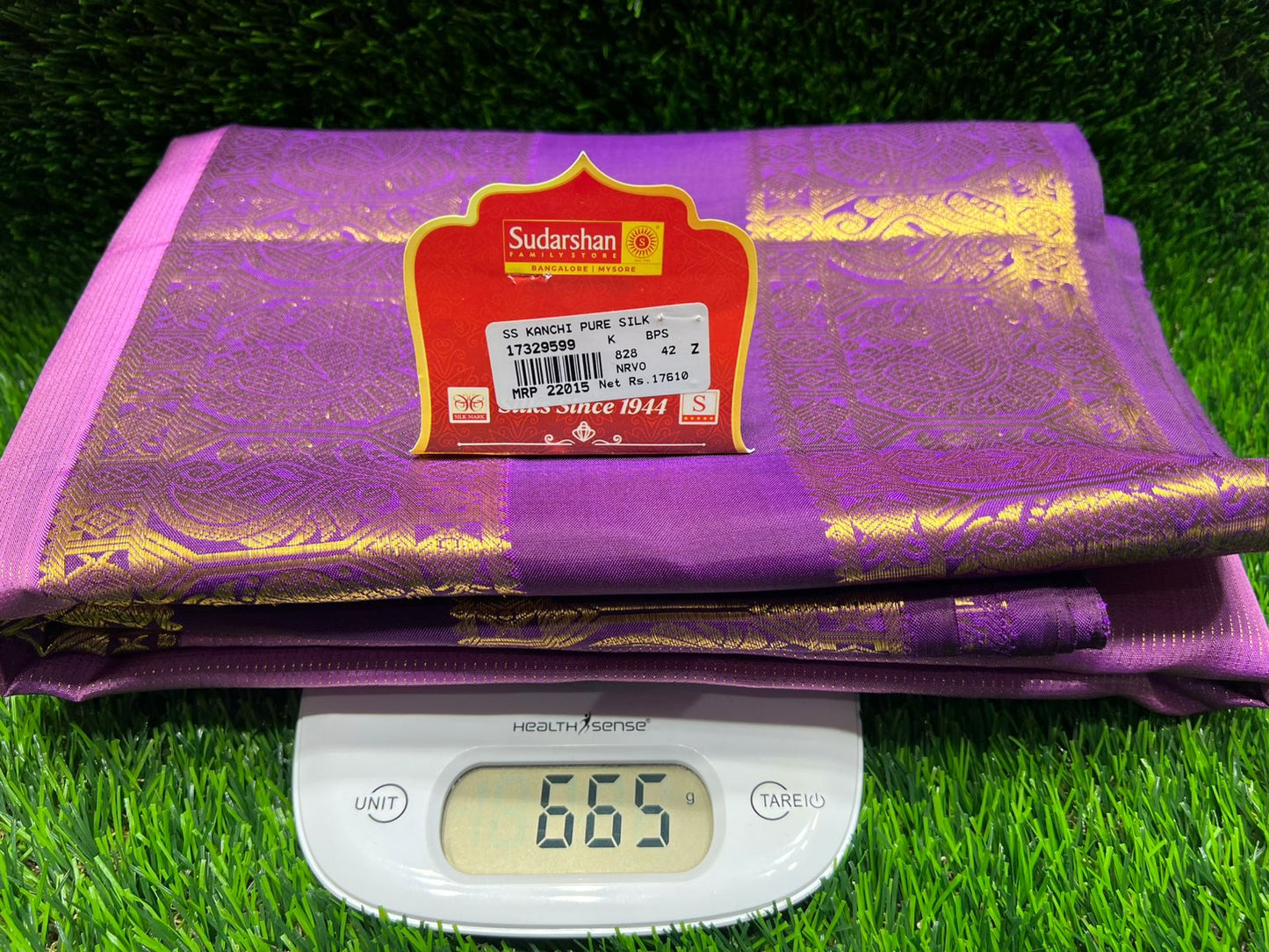 Pure Kanchipuram Silk Saree