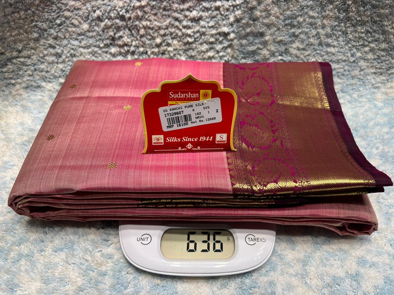 Pure Kanchipuram Silk Saree