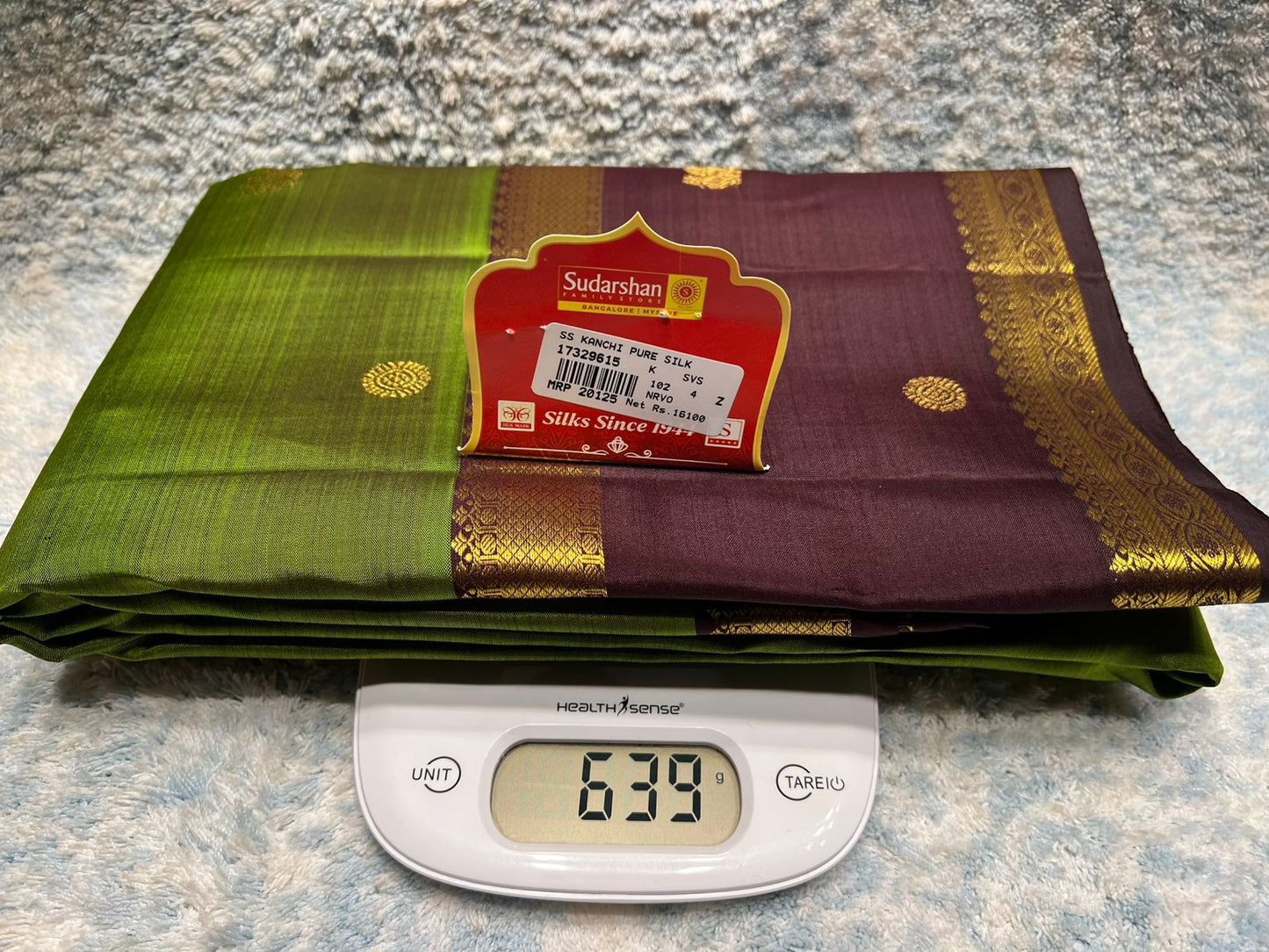 Pure Kanchipuram Silk Saree