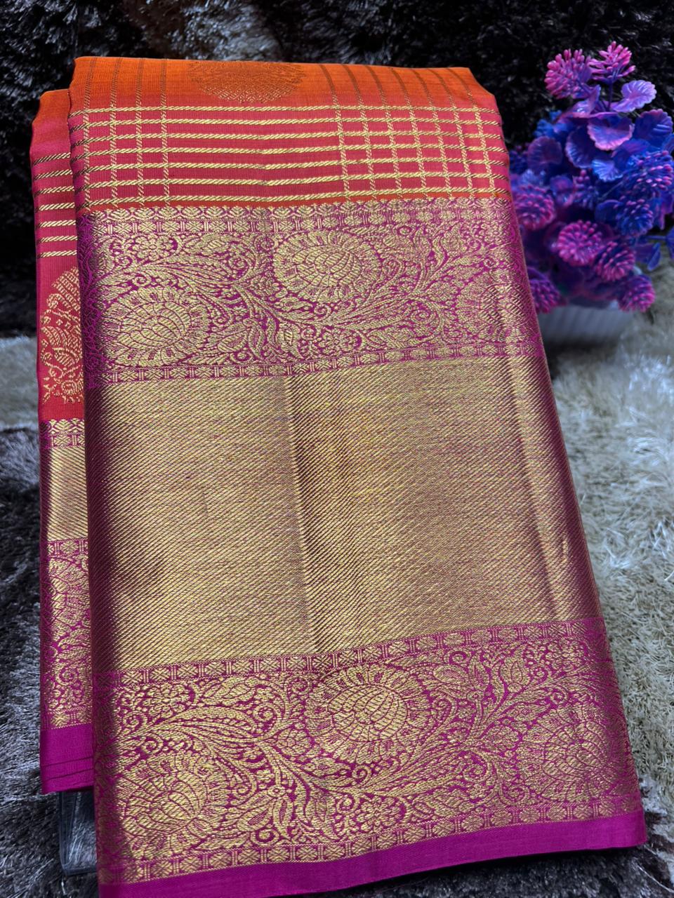 Pure Kanchipuram Silk Saree