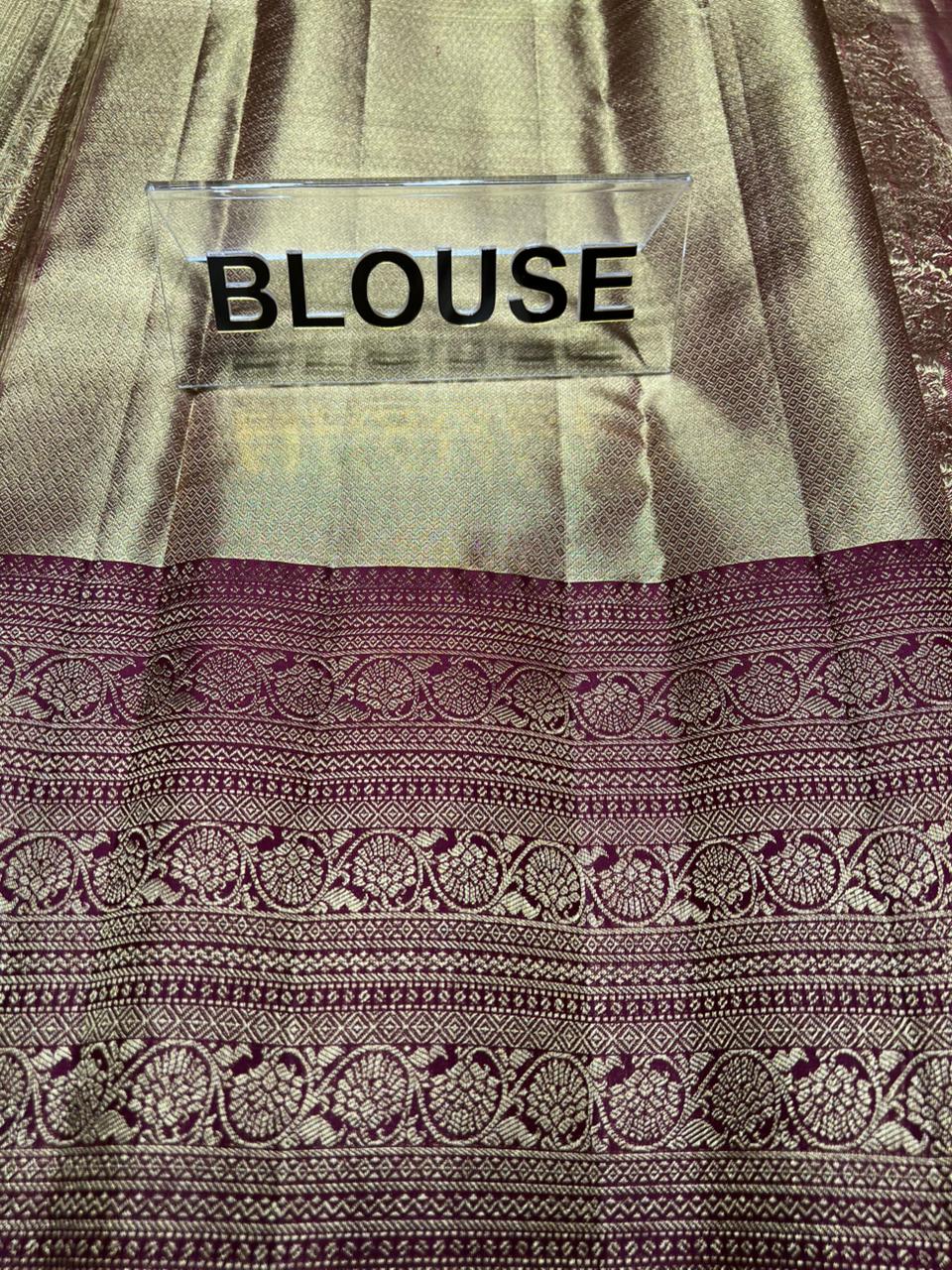 Pure Kanchipuram Silk Saree