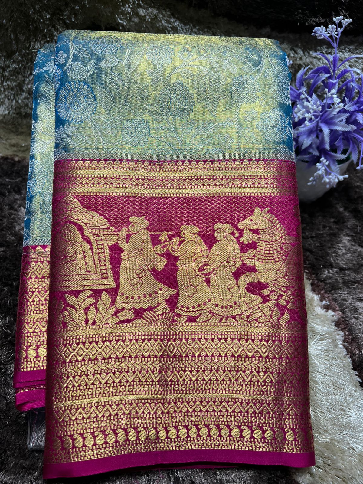 Pure Kanchipuram Silk Saree