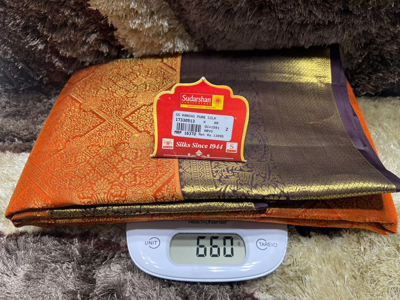 Pure Kanchipuram SIlk Saree