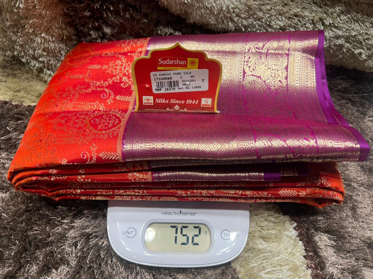 Pure Kanchipuram Silk Saree