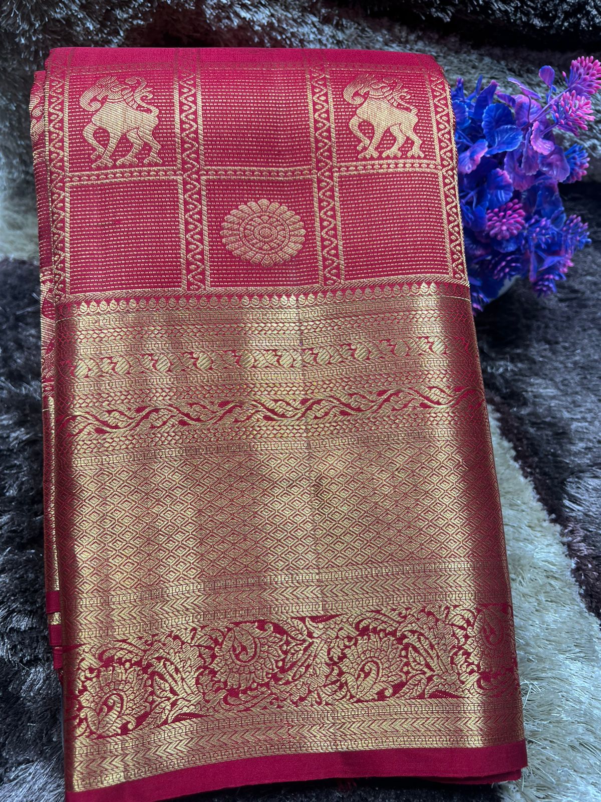 Pure Kanchipuram Silk Saree