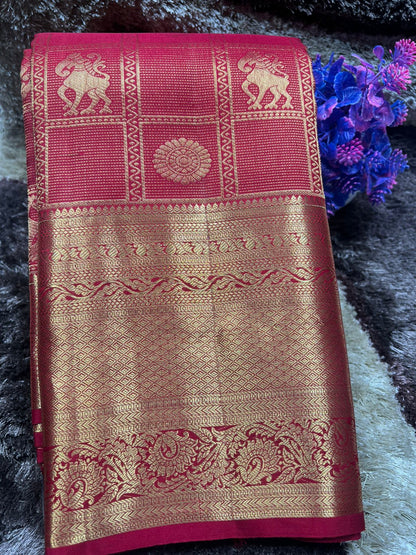 Pure Kanchipuram Silk Saree