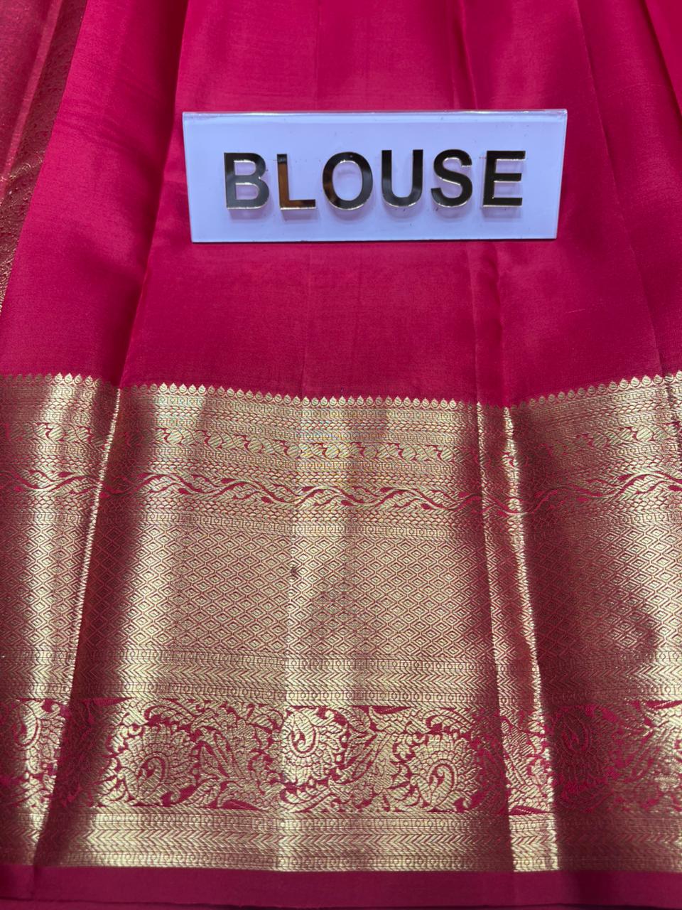 Pure Kanchipuram Silk Saree