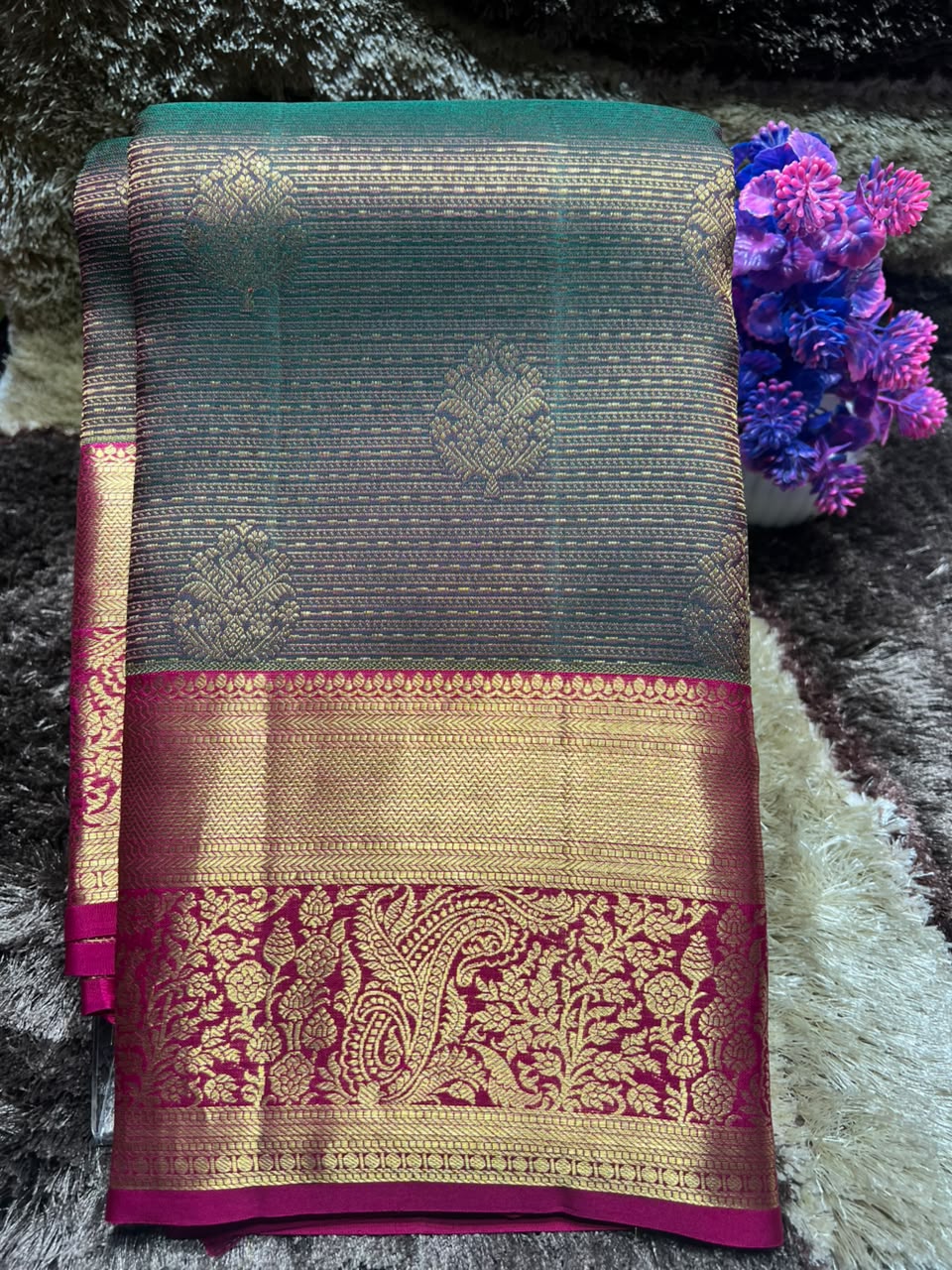 Pure Kanchipuram Silk Saree
