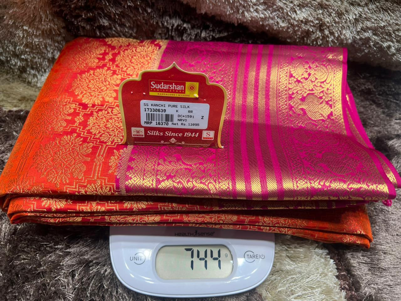 Pure Kanchipuram Silk Saree