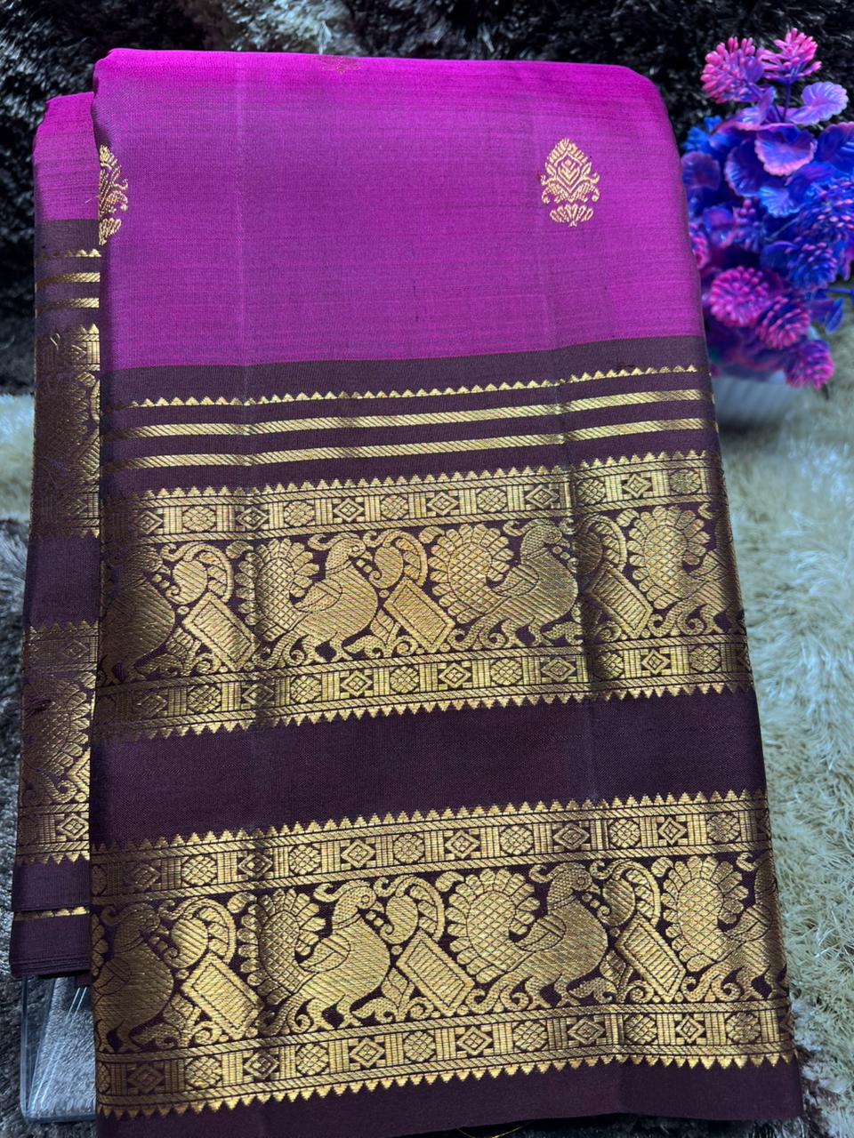 Pure Kanchipuram Silk Saree