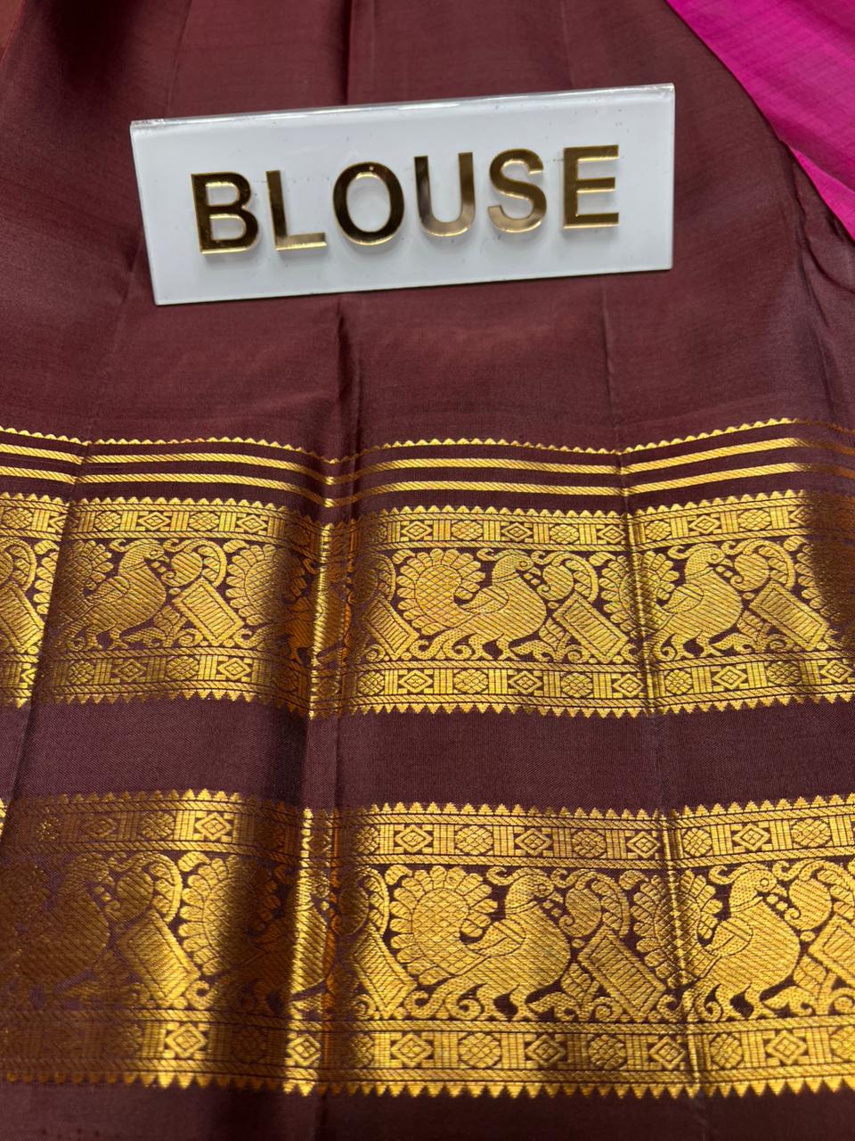 Pure Kanchipuram Silk Saree