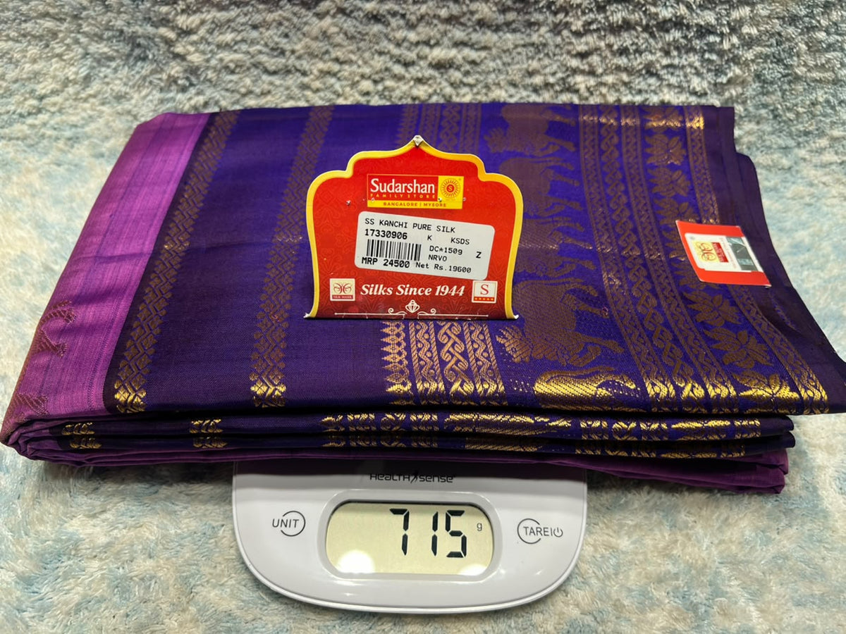 Pure Kanchipuram Silk Saree