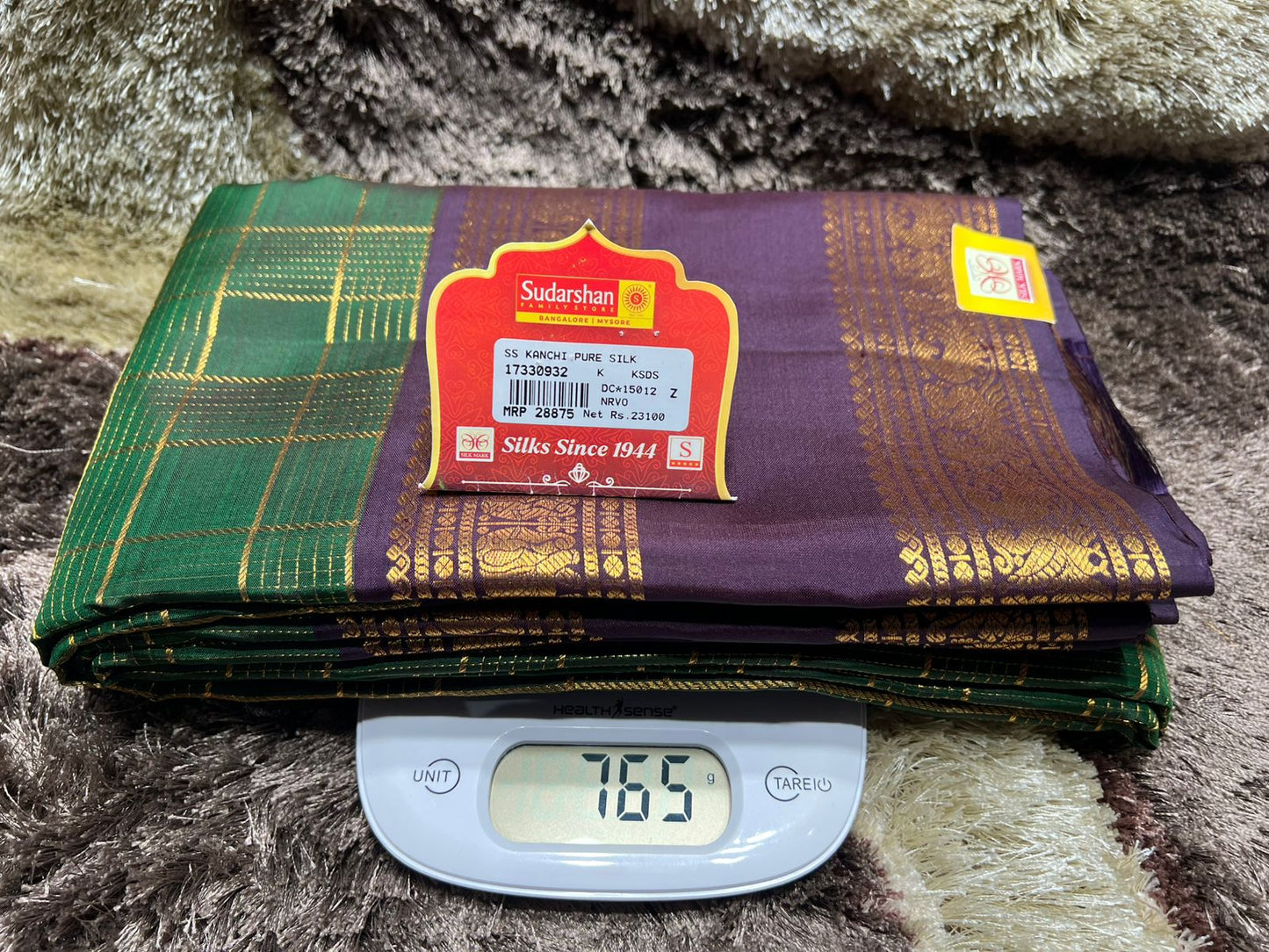Pure Kanchipuram Silk Saree