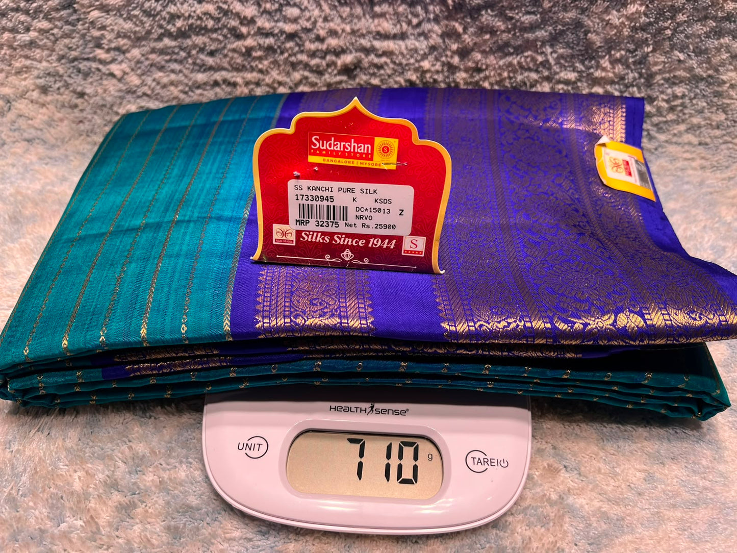 Pure Kanchipuram Silk Saree