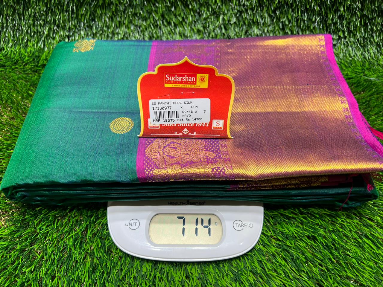 Pure Kanchipuram Silk Saree