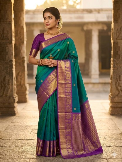 Pure Kanchipuram Silk Saree
