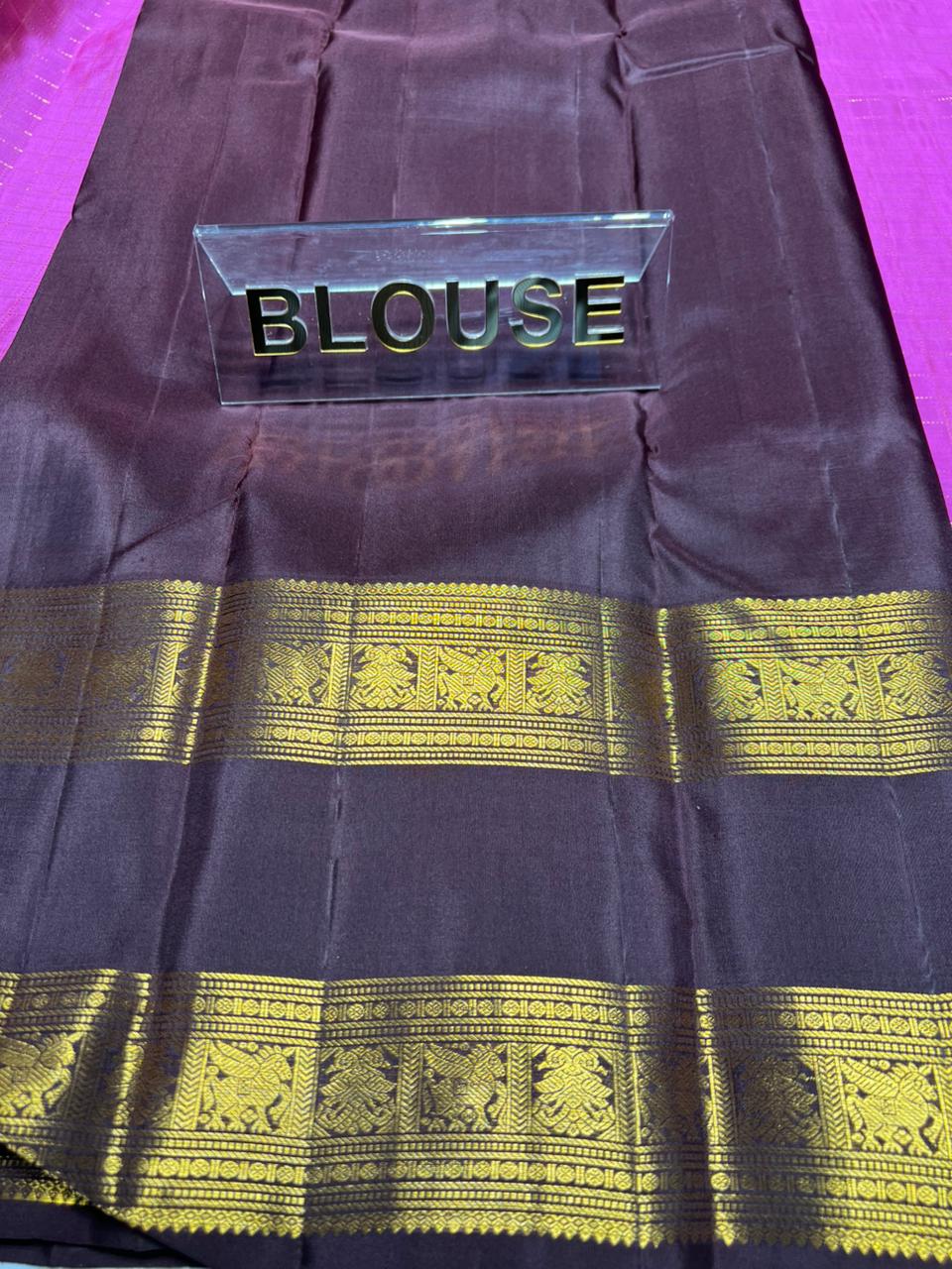 Pure Kanchipuram Silk Saree