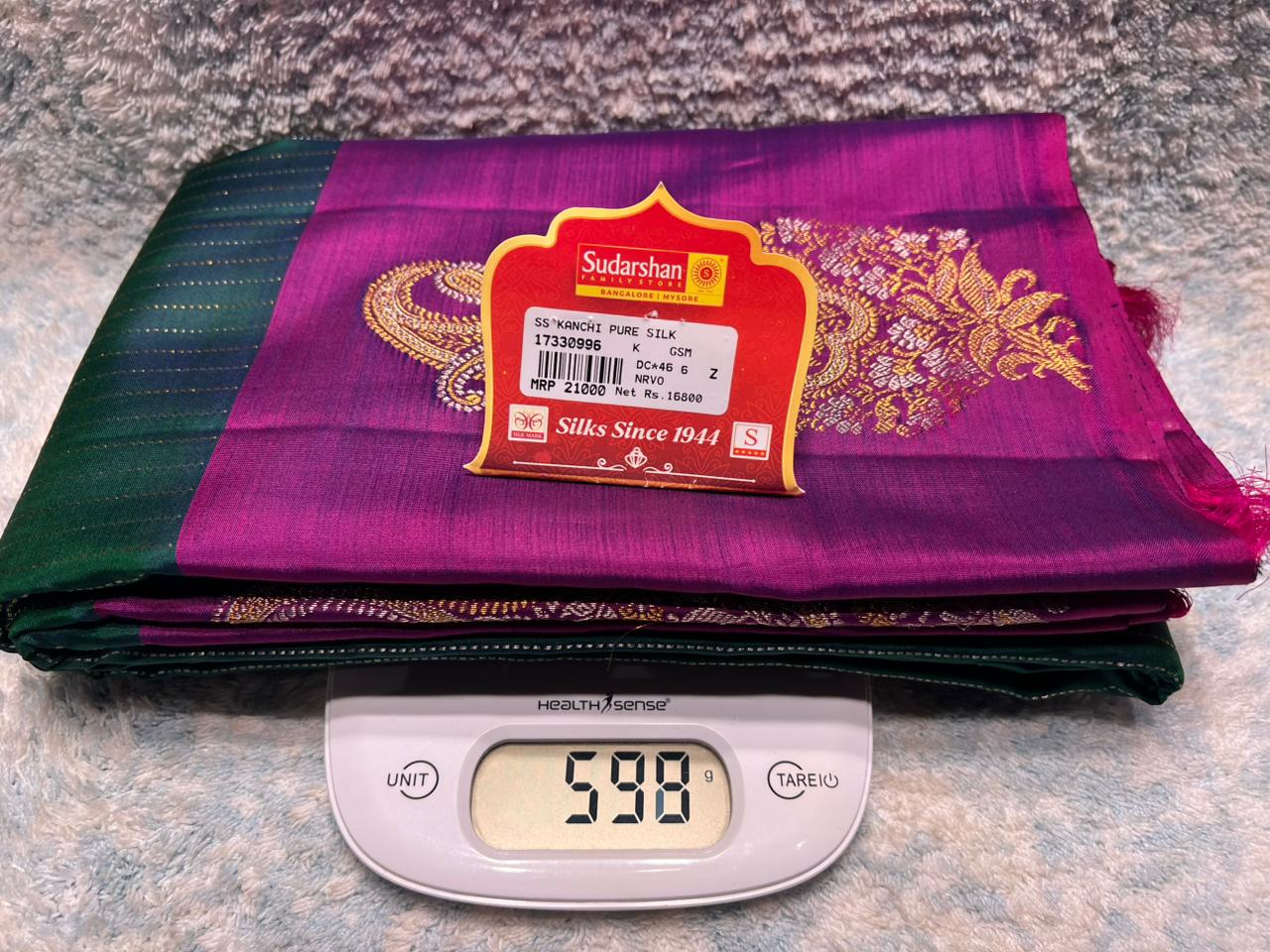 Pure Kanchipuram Silk Saree