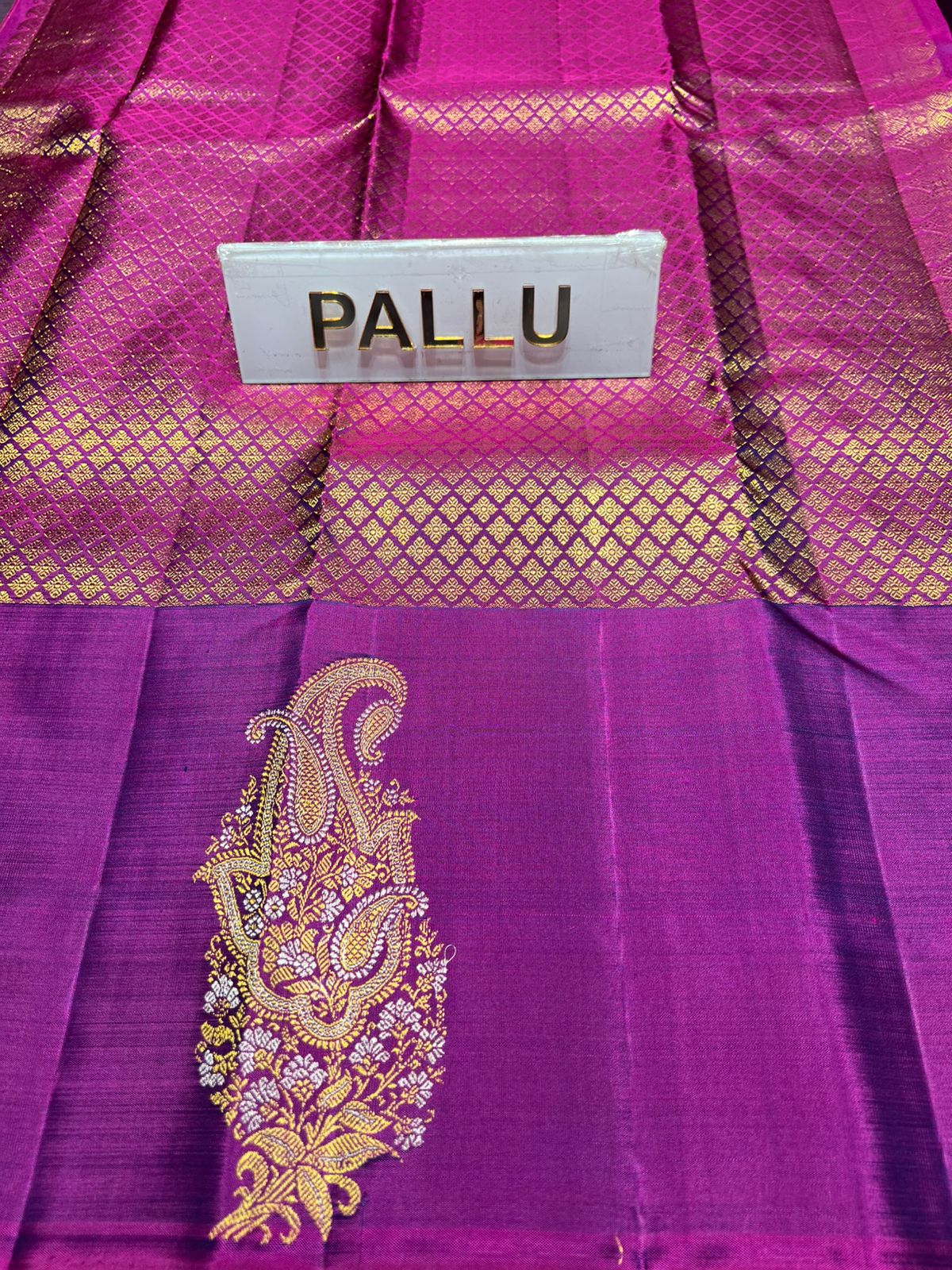 Pure Kanchipuram Silk Saree