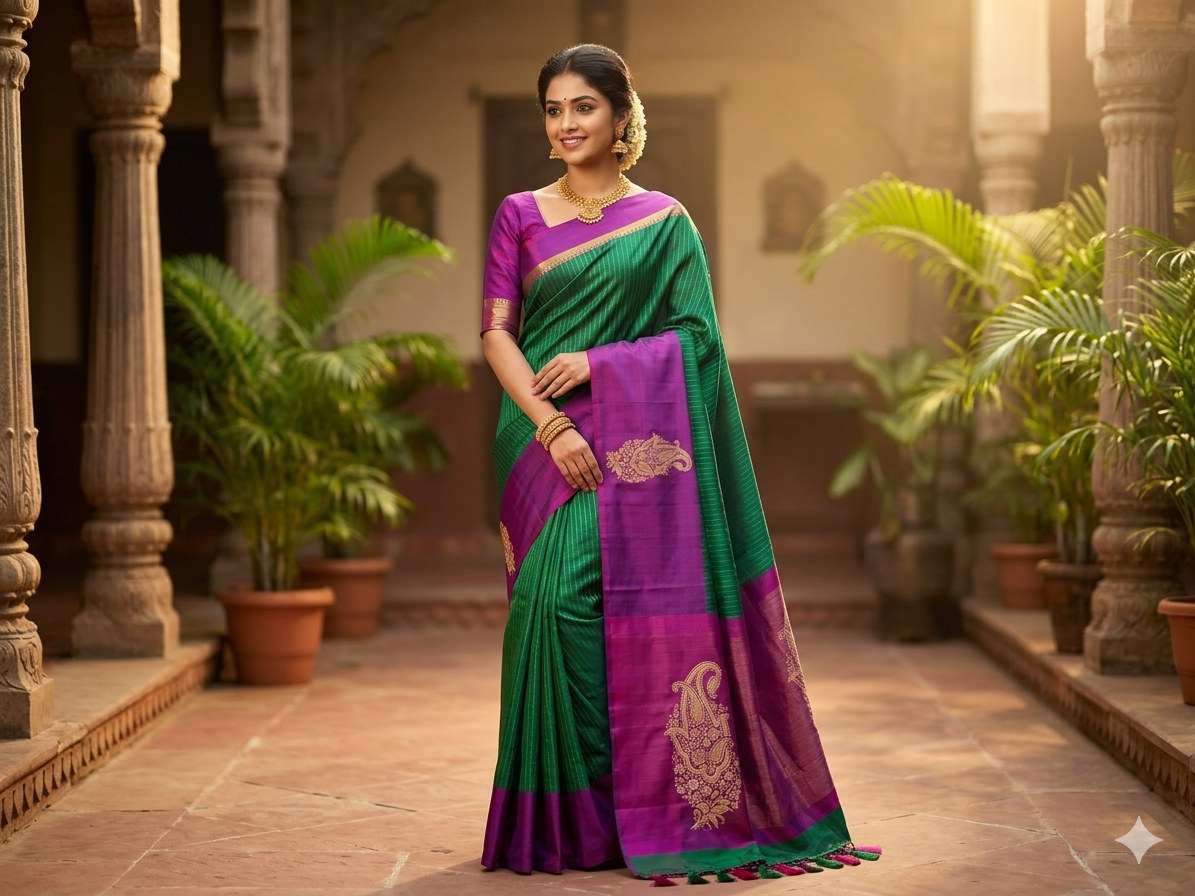 Pure Kanchipuram Silk Saree