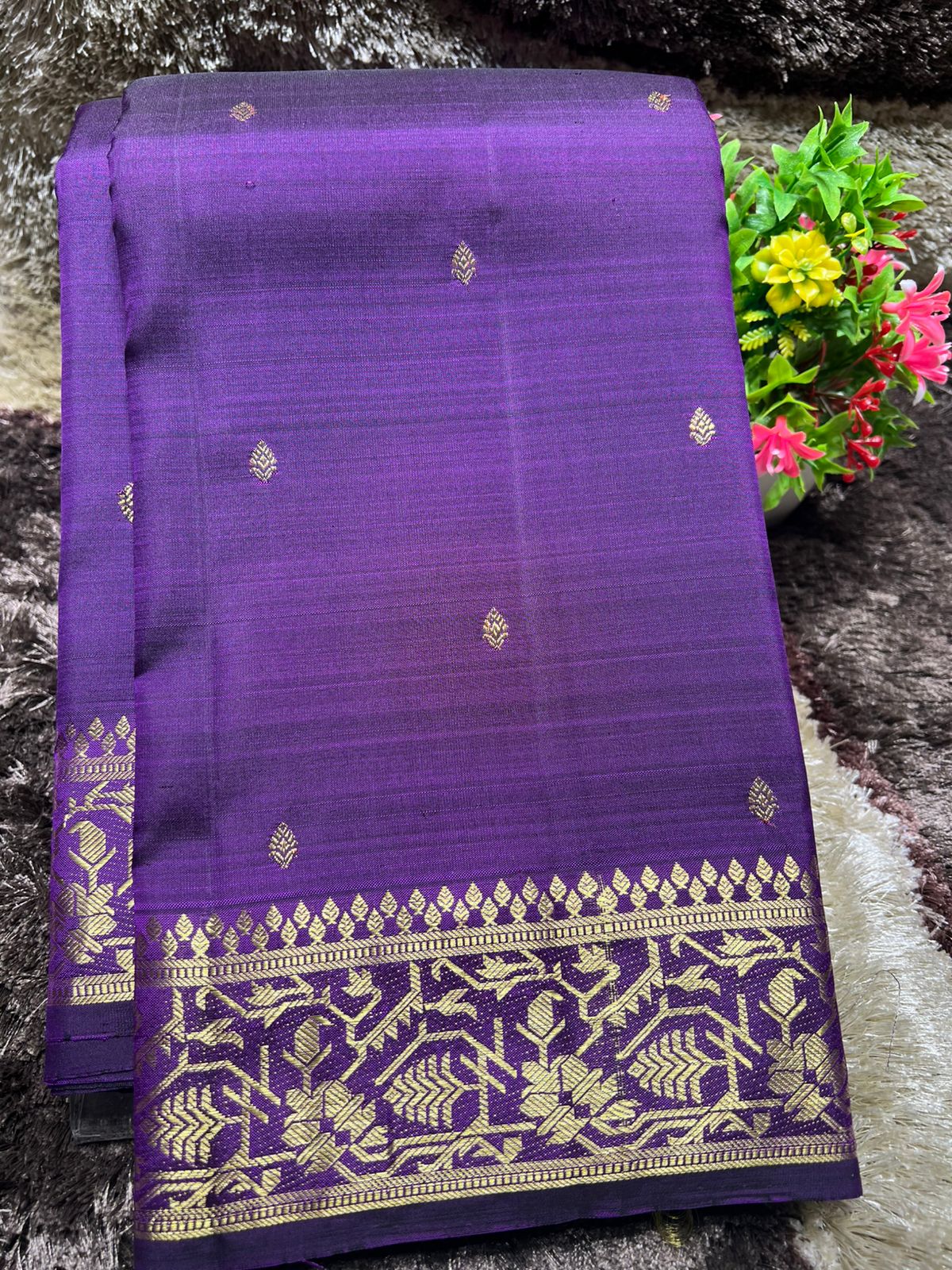 Pure Kanchipuram Silk Saree