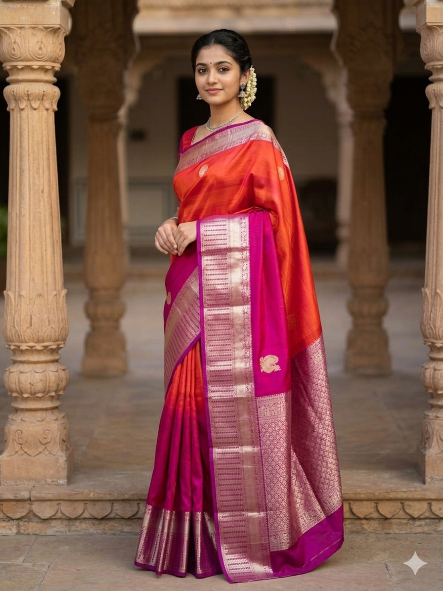 Pure Kanchipuram Silk Saree
