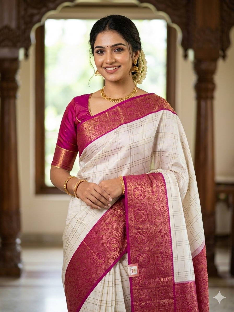 Pure Kanchipuram Silk Saree