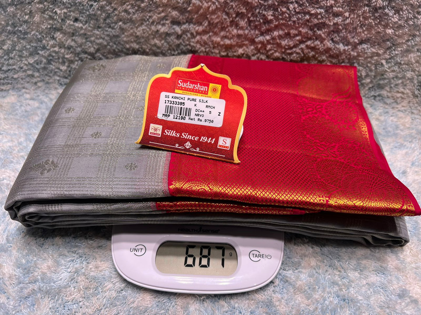 Pure Kanchipuram Silk Saree