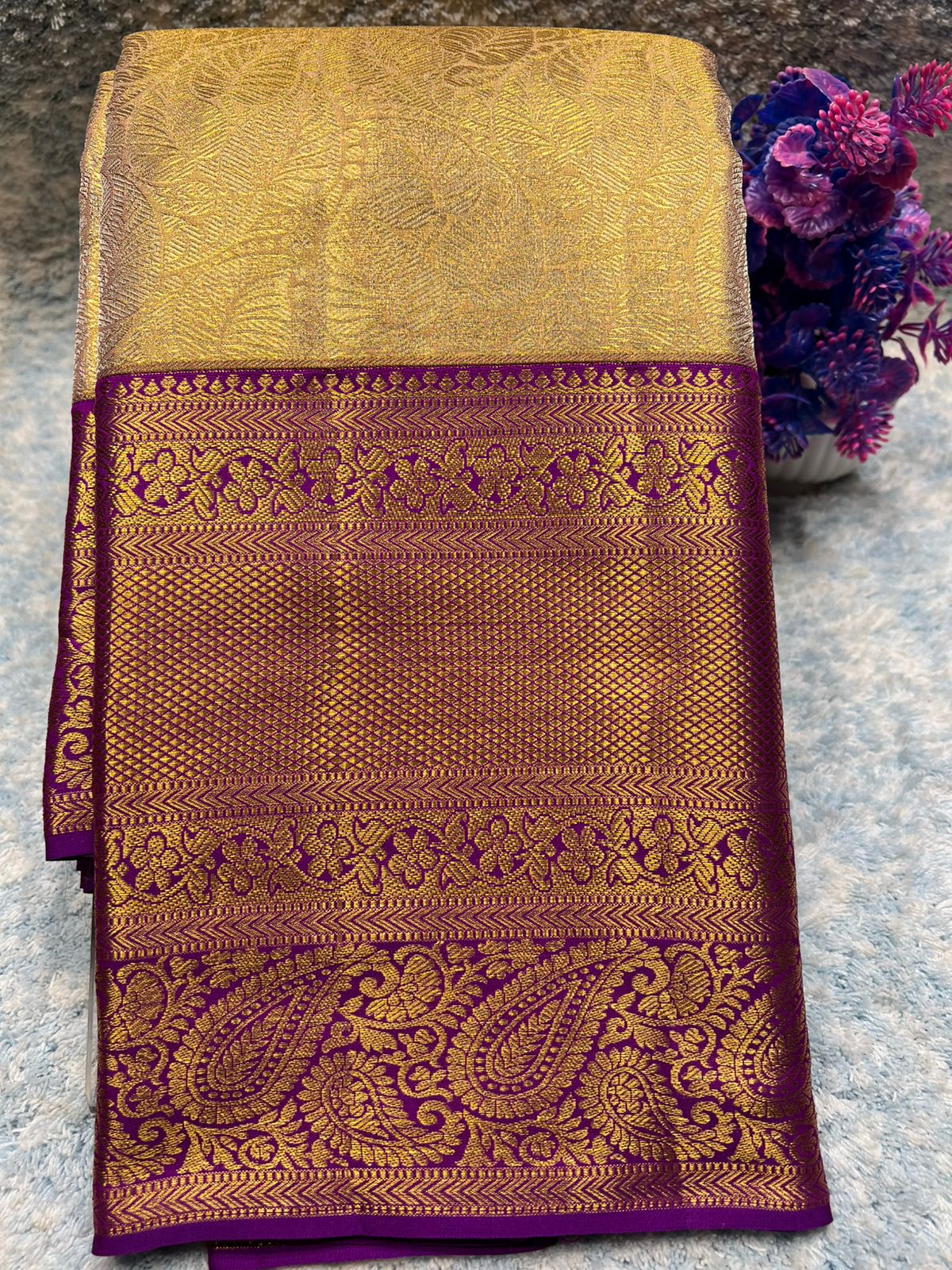 Pure Kanchipuram Silk Saree