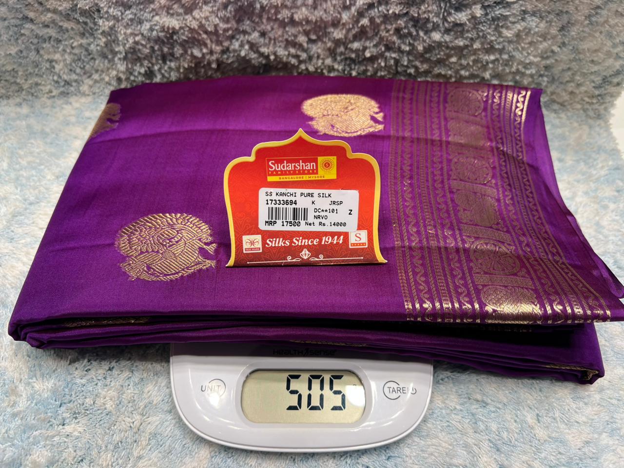 Pure Kanchipuram Silk Saree
