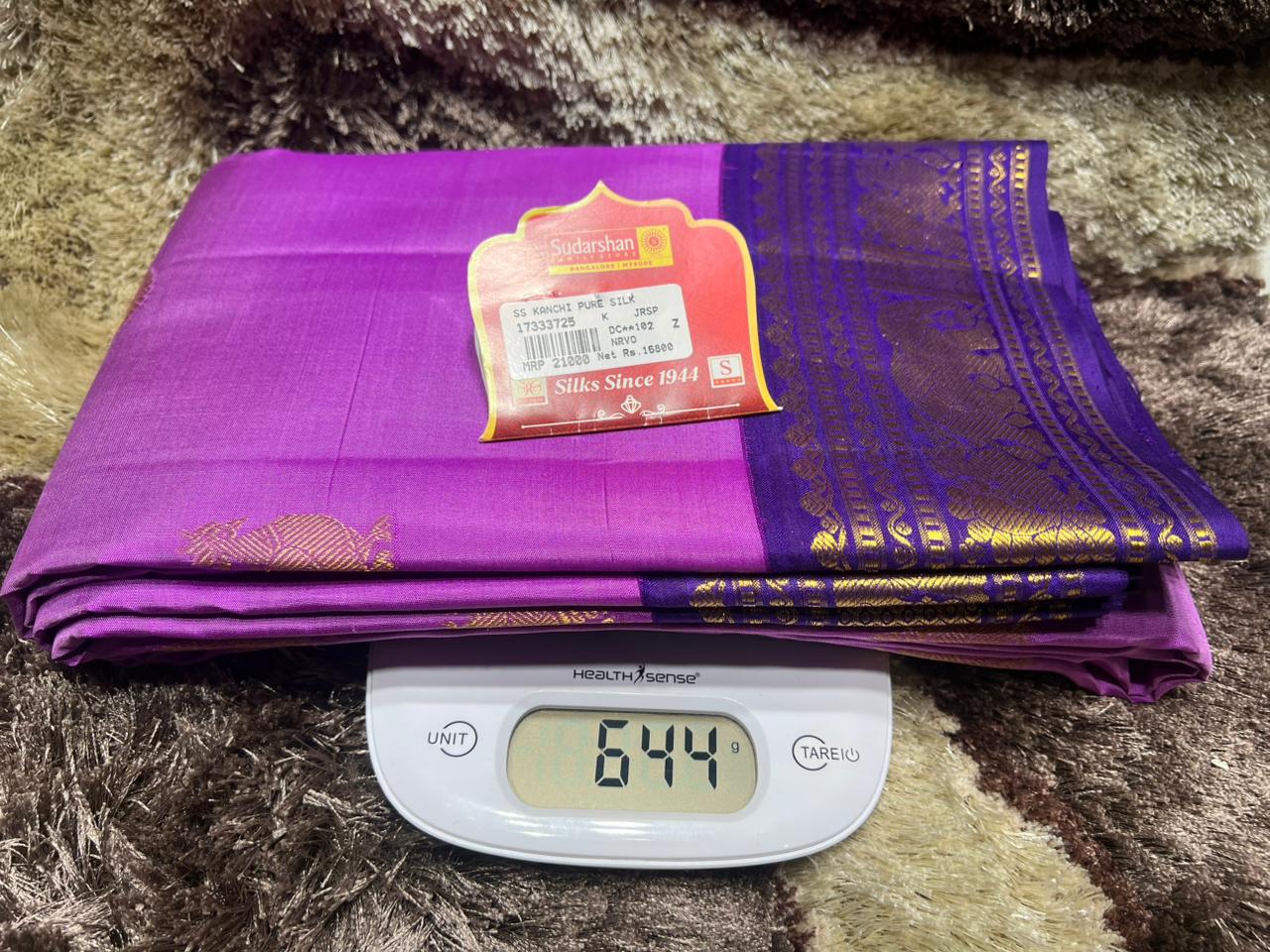 Pure Kanchipuram Silk Saree