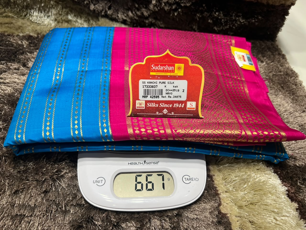 Pure Kanchipuram SIlk Saree