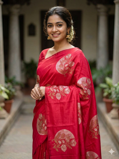 Pure Kanchipuram Silk Saree