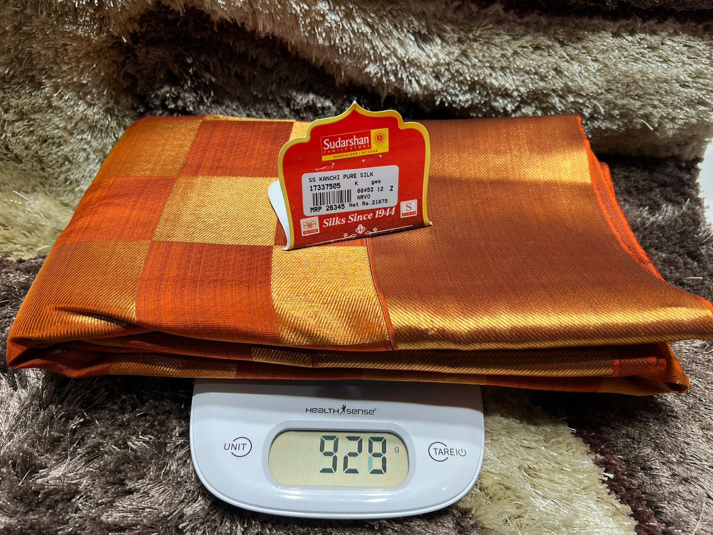 Pure Kanchipuram Silk Saree