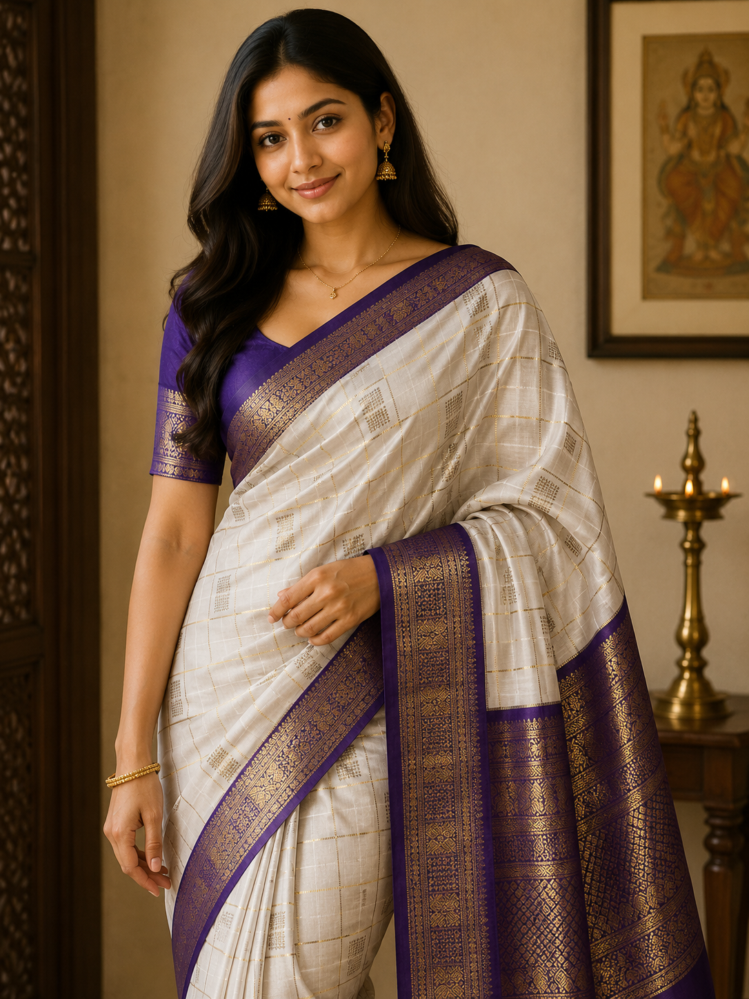 Pure Kanchipuram Silk Saree