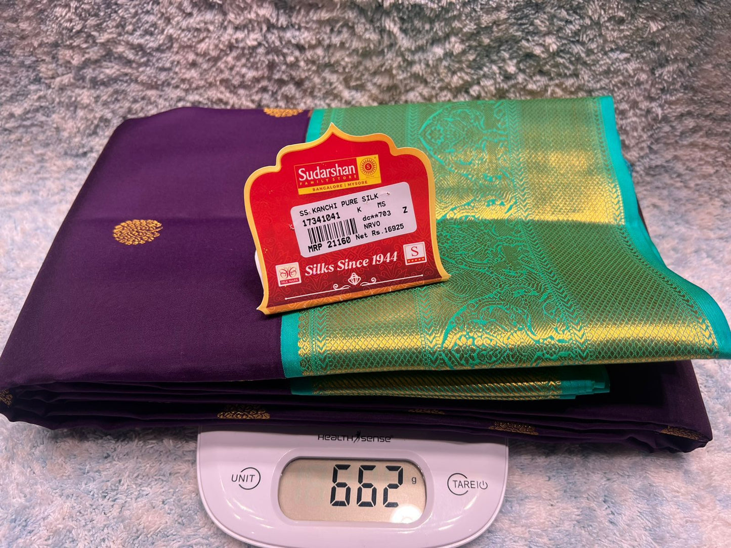 Pure Kanchipuram Silk Saree